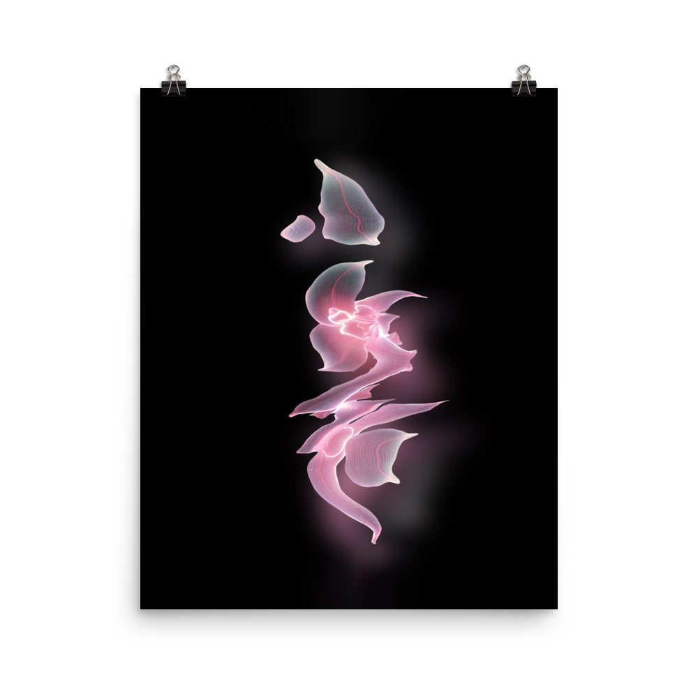 Phantom Bloom no. 1 Scanography Matte Photo Paper Print