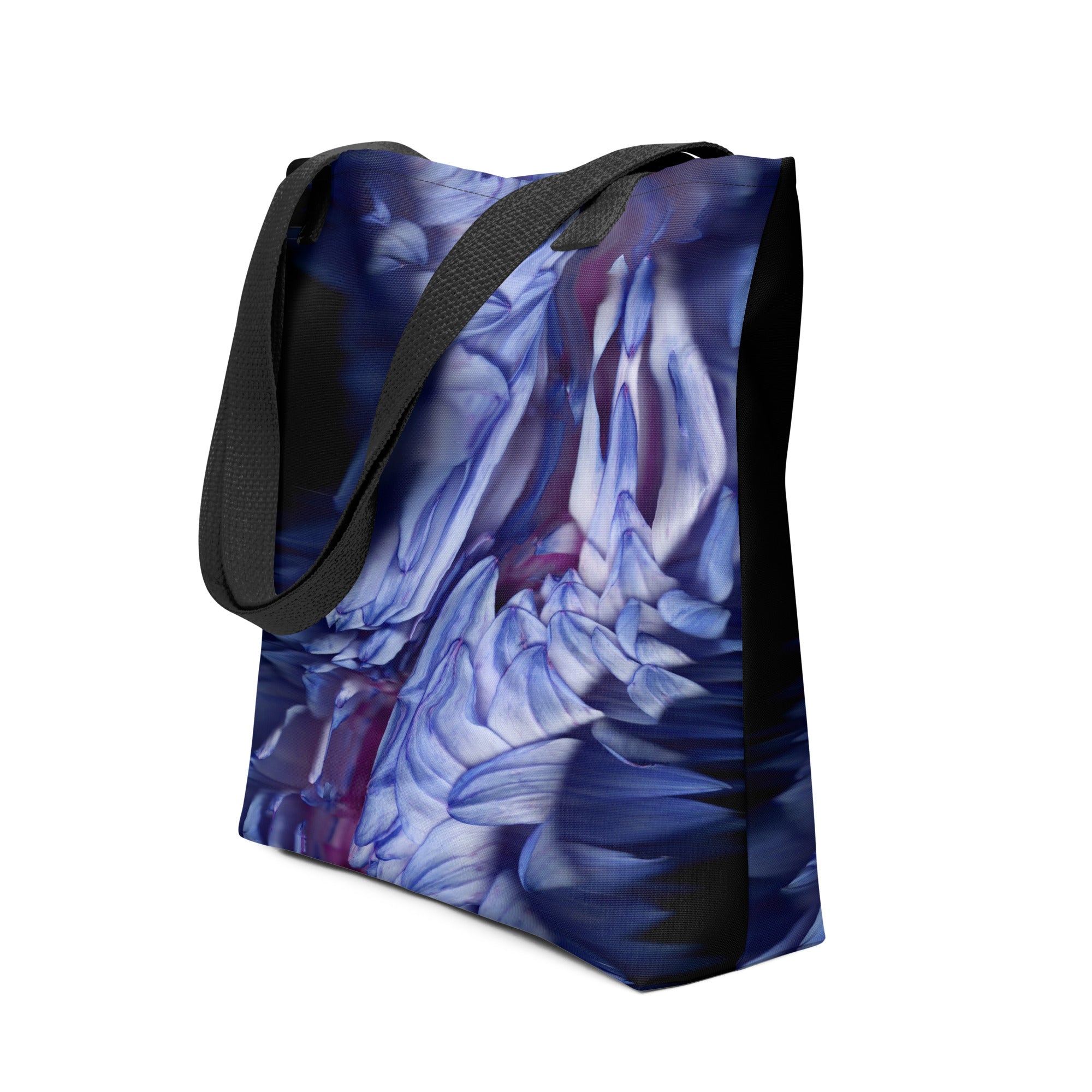 Stellar Dahlia Scanner Art Tote Bag