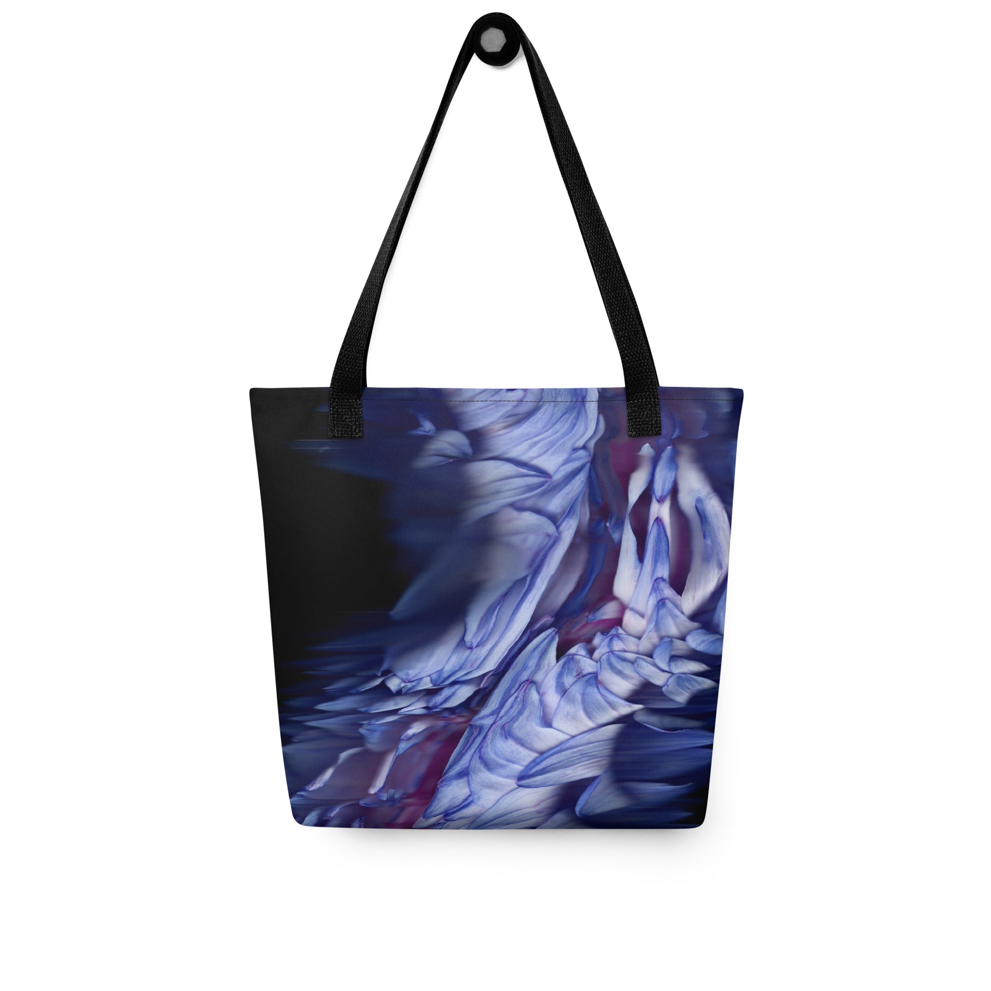 Stellar Dahlia Scanner Art Tote Bag