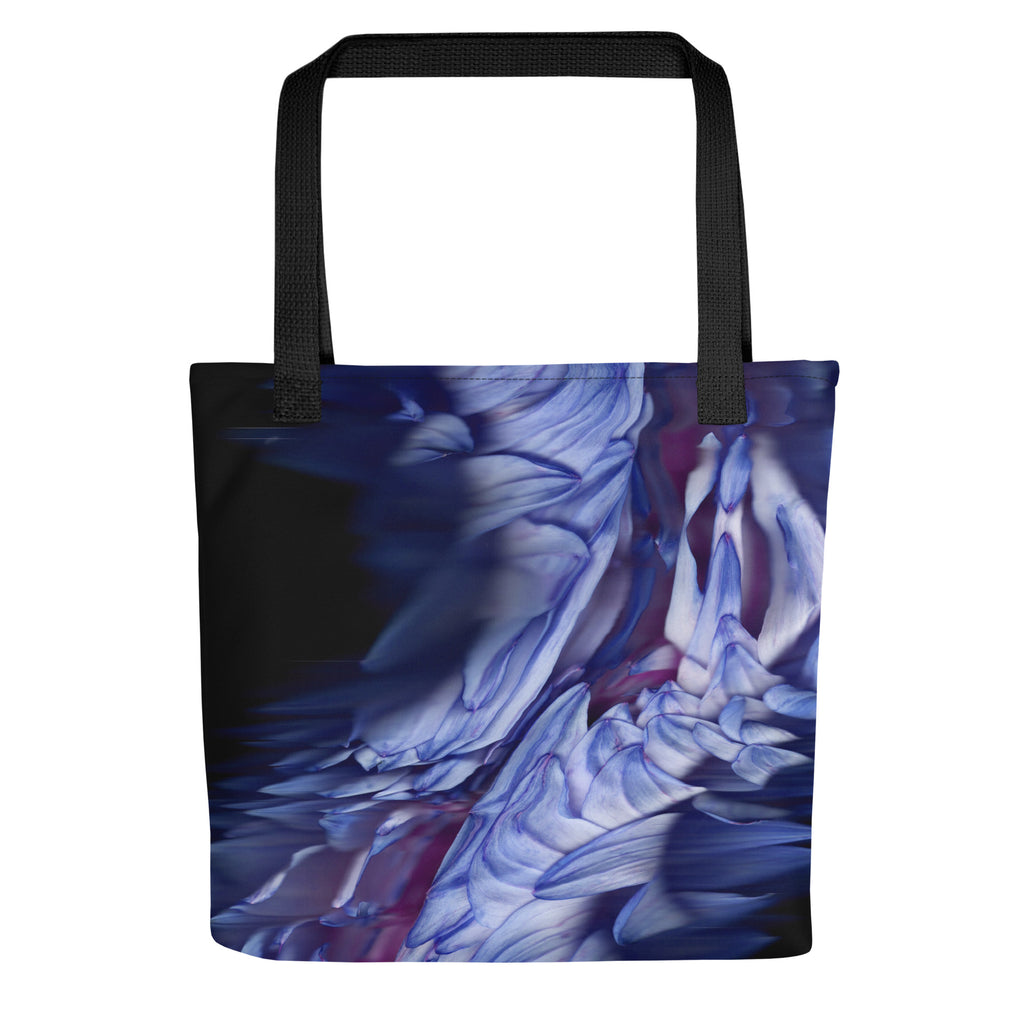 Stellar Dahlia Scanner Art Tote Bag