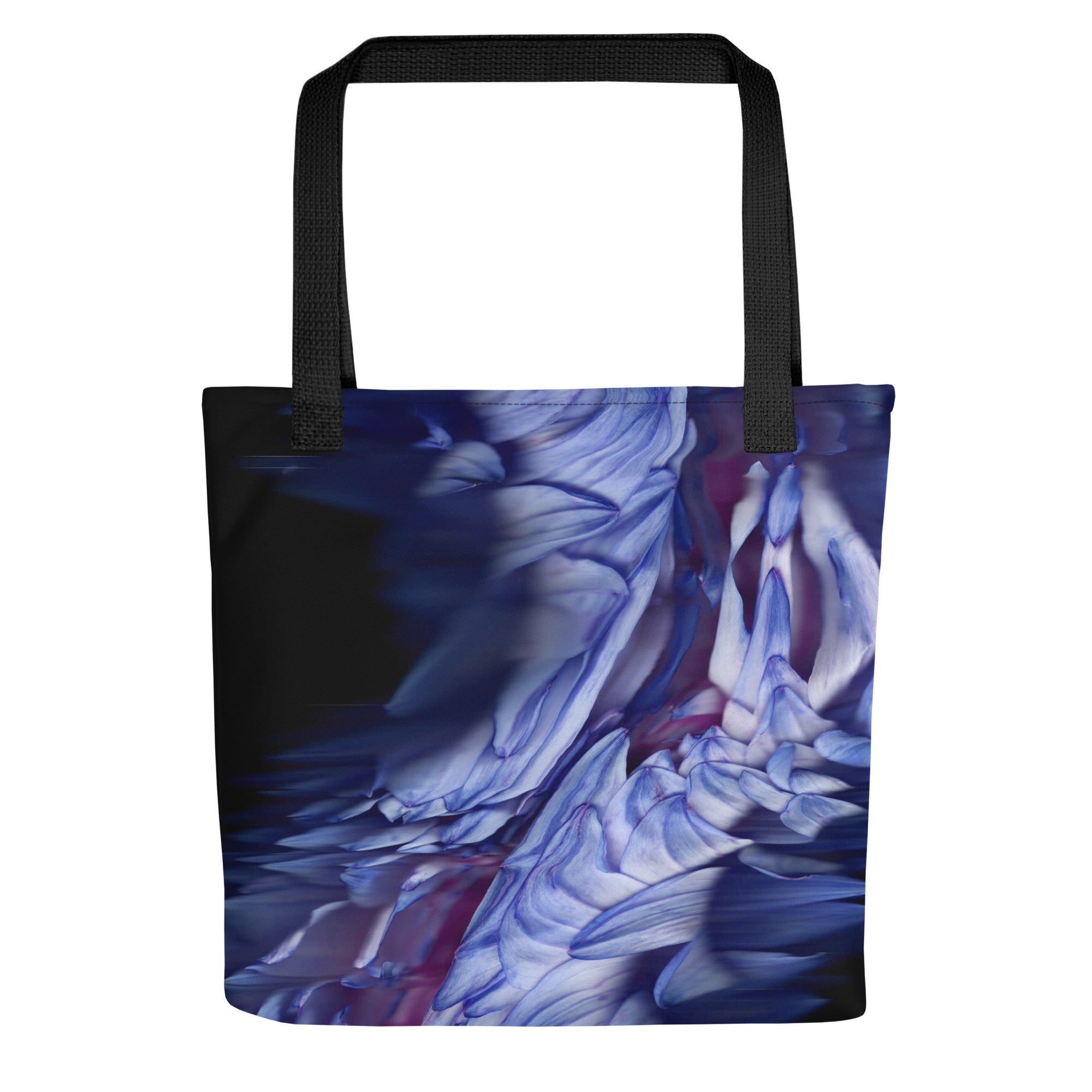 Stellar Dahlia Scanner Art Tote Bag