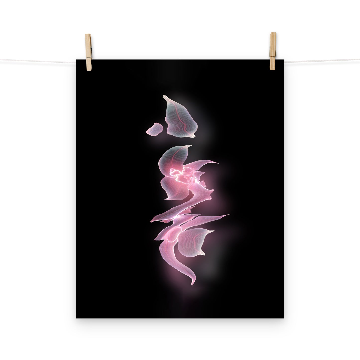 Phantom Bloom no. 1 Scanography Matte Photo Paper Print