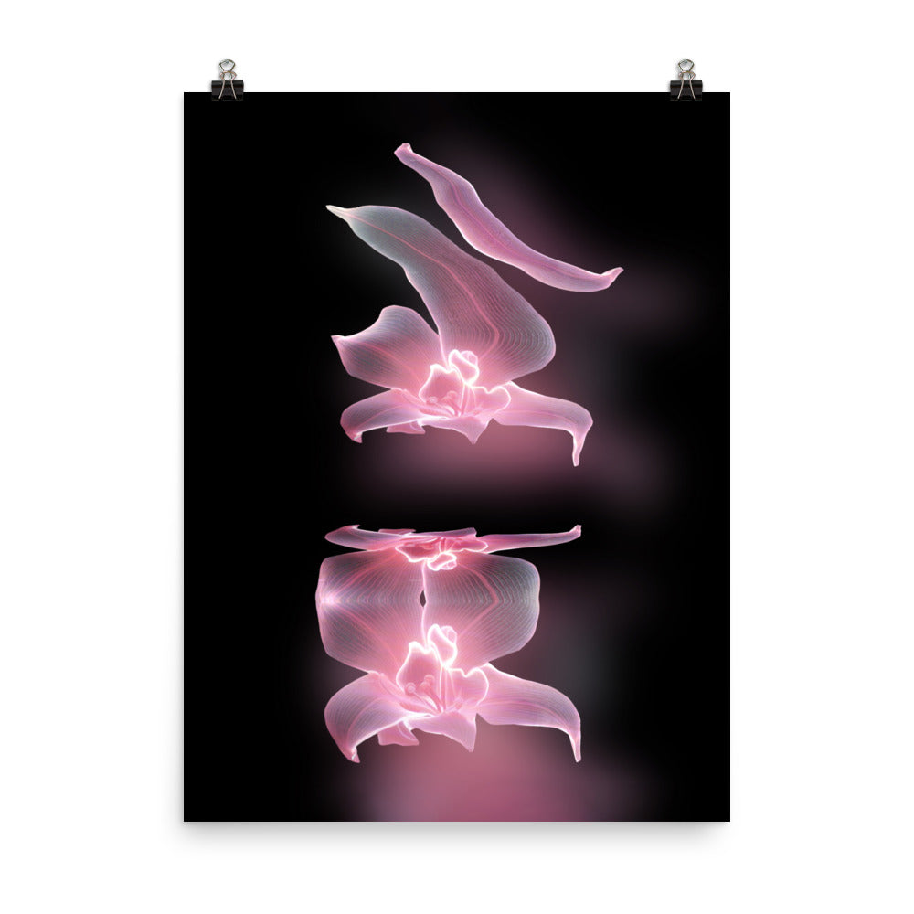 Phantom Bloom no. 2 Scanography Matte Photo Paper Print