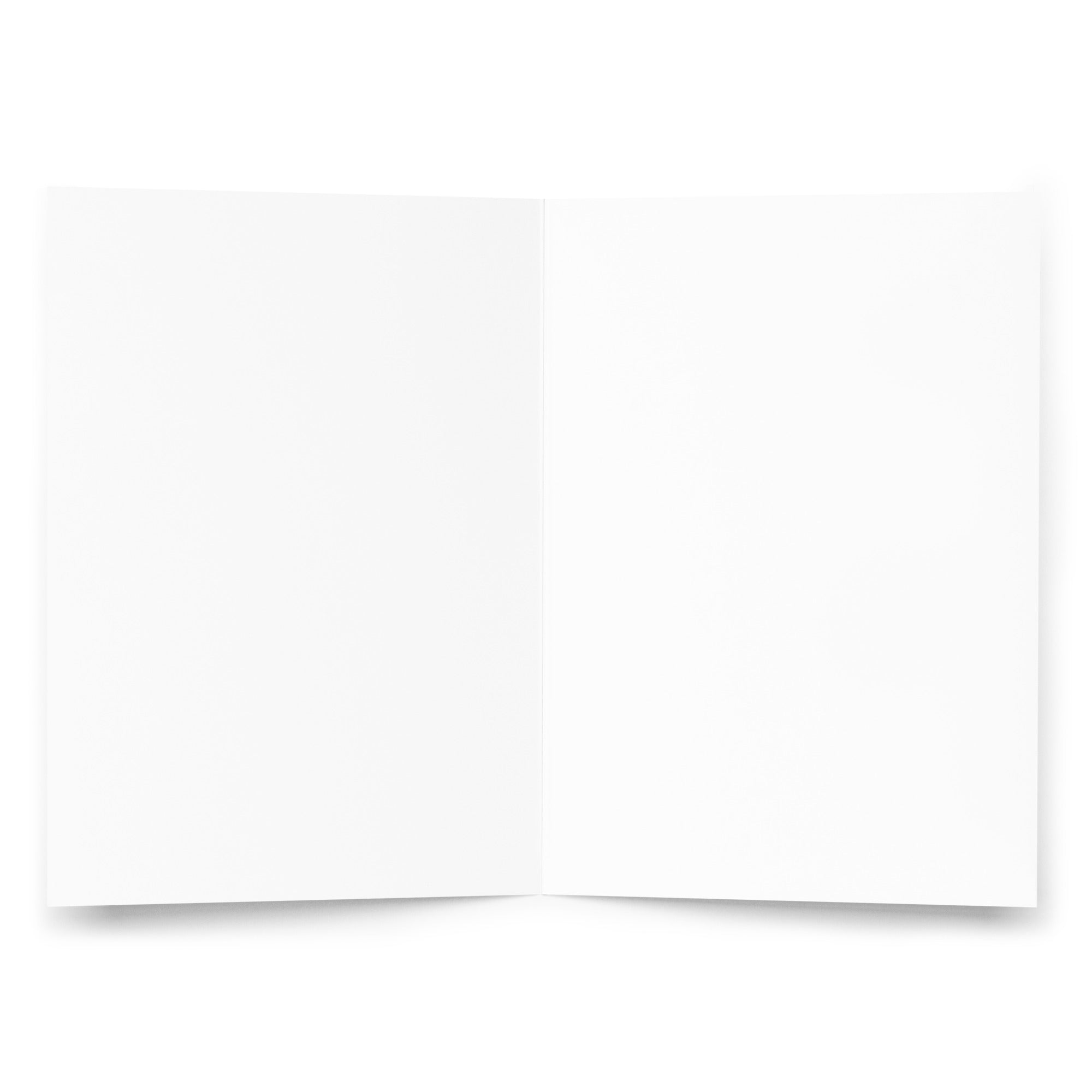 Orange Garden Rose Scanography Dual-Sided Greeting Card