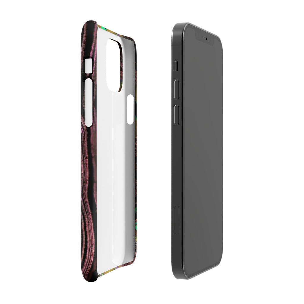 Peacock Feather Scanography Snap Case for iPhone®