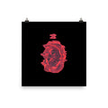Rose Collection - no. 5 Scanography Matte Photo Paper Print