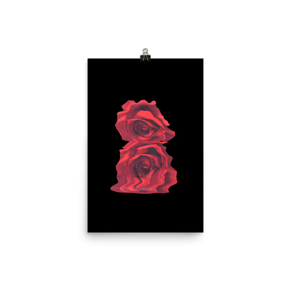 Rose Collection - no. 2 Scanography Matte Photo Paper Print