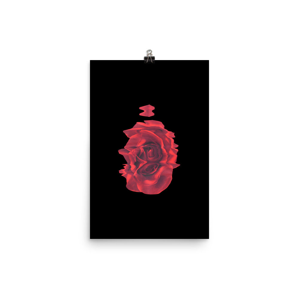 Rose Collection - no. 5 Scanography Matte Photo Paper Print