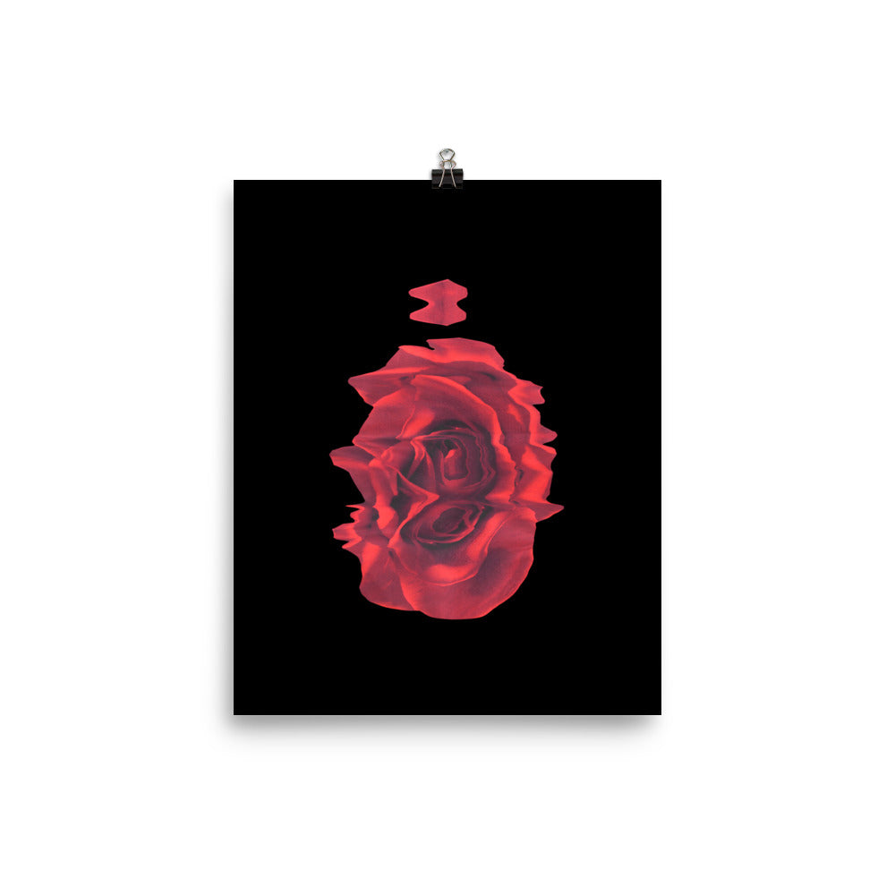 Rose Collection - no. 5 Scanography Matte Photo Paper Print